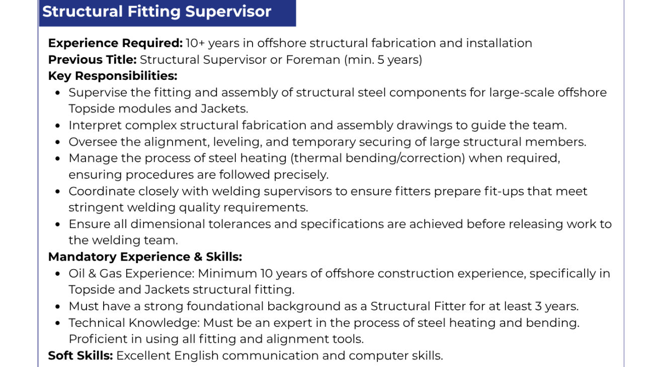 Structural Fitting Supervisor