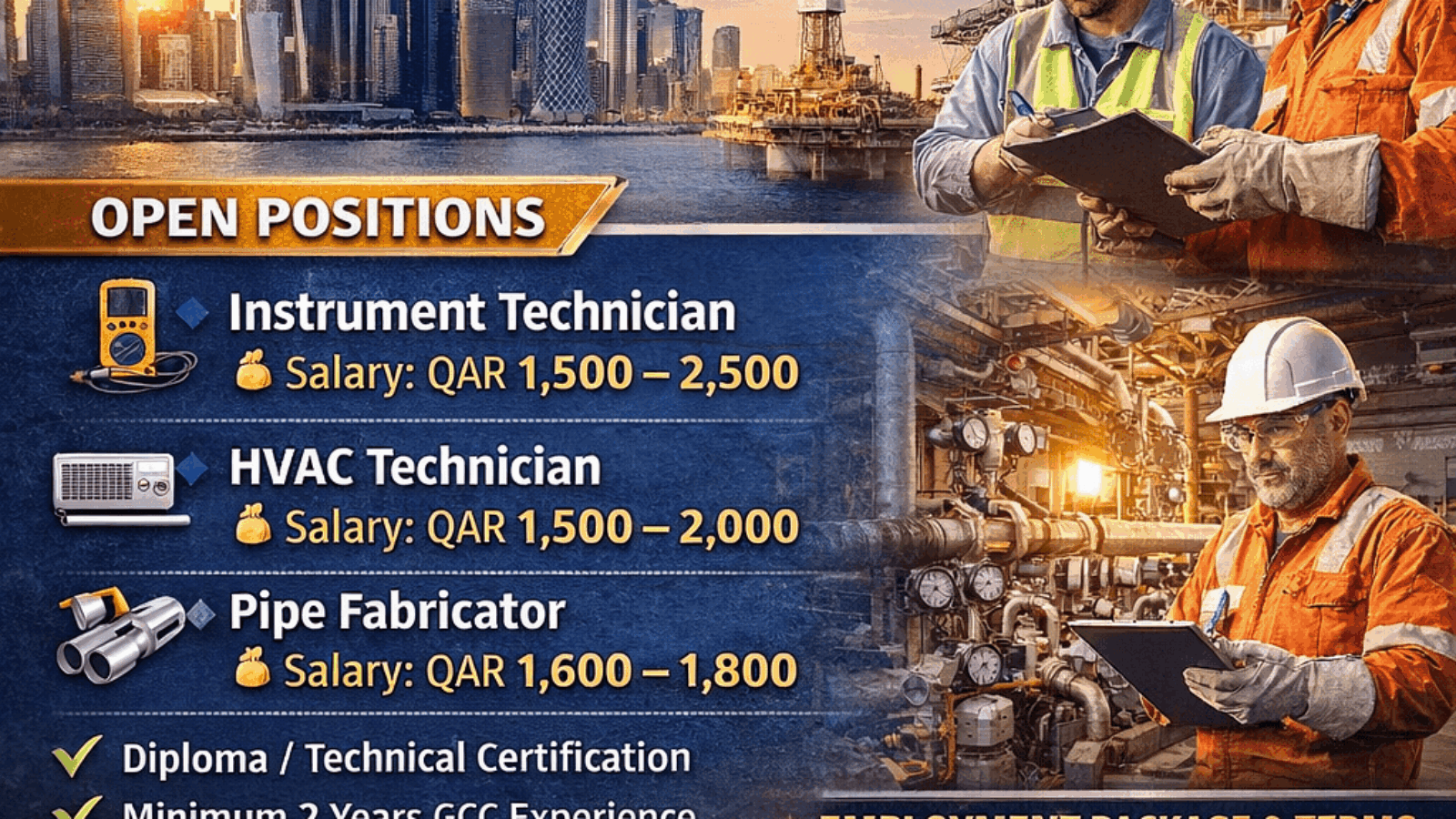 Career Opportunities In QATAR